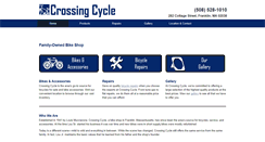 Desktop Screenshot of crossingcycle.net